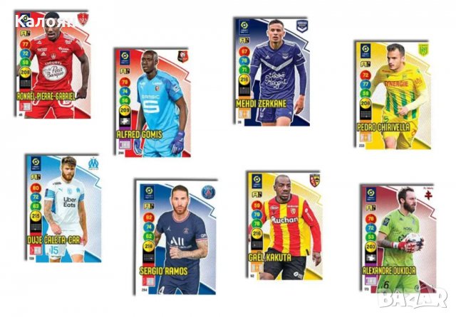 Албум за карти Адреналин на Френската лига 1 сезон 2021-2022 (Панини), снимка 4 - Колекции - 34383685