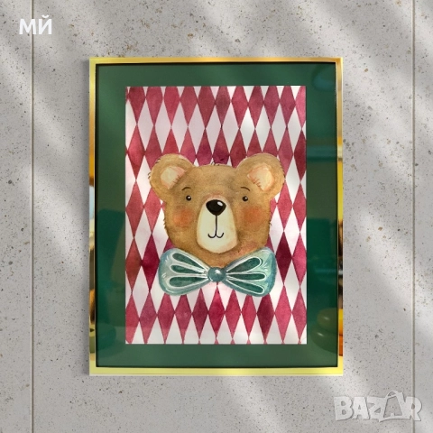 Детски илюстрации/картини, снимка 3 - Декорация за дома - 52836956