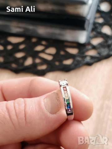 Продавам дамски сребро пръстен сребро ти идват Турция грама 10 лв, снимка 5 - Пръстени - 52176336