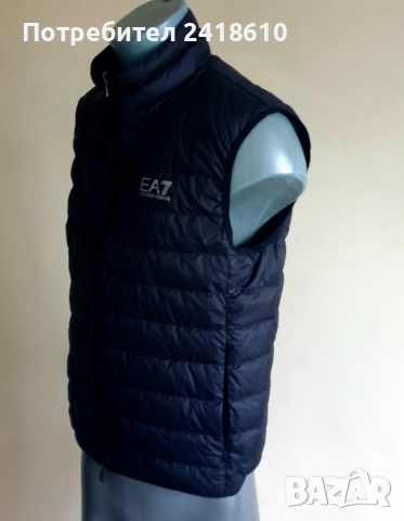 Emporio Armani EA7 Down Vest Mens Size M   ОРИГИНАЛ Мъжки Пухен Елек!, снимка 10 - Якета - 52553689