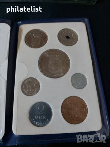 Дания 1970 - комплектен сет от 7 монети, снимка 2 - Нумизматика и бонистика - 42493339
