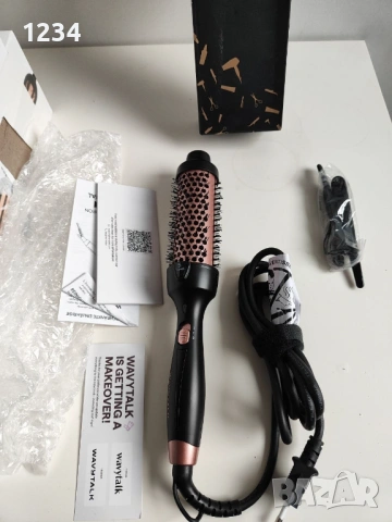  Термична четка за коса Wavytalk Blowout Express, снимка 2 - Аксесоари за коса - 53916267