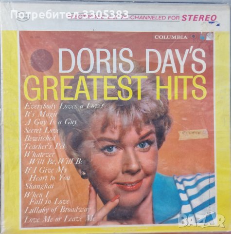 Грамофонна плоча Doris Day's Greatest Hits
