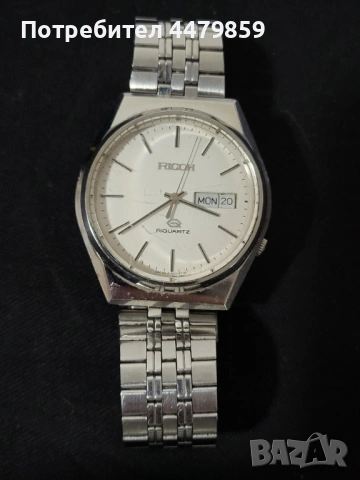 Часовник Ricoh quartz, снимка 6 - Мъжки - 54267321