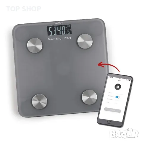 MAXXMEE смарт Bluetooth везна- анализатор, снимка 3 - Маши за коса - 48621043