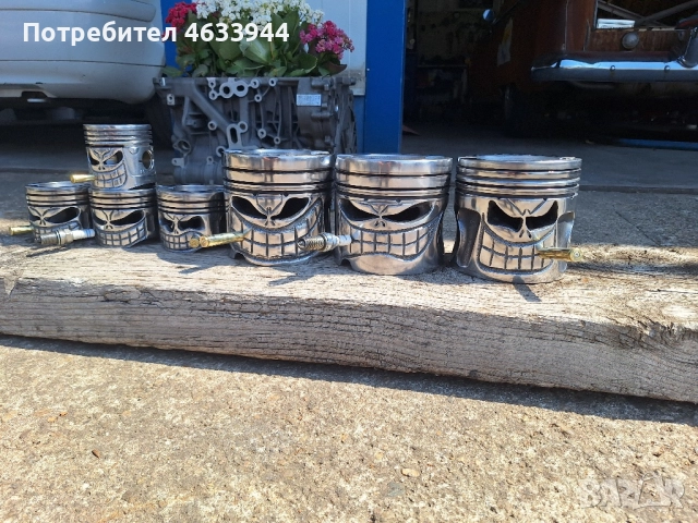 Ръчноизработени пепелници от автомобилни/тирови бутала, снимка 18 - Части - 52555744