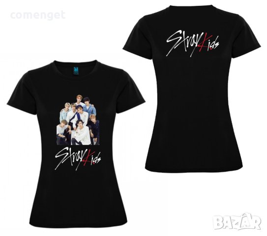 НОВО! ДАМСКИ и ДЕТСКИ тениски STRAY KIDS K-POP - 2 МОДЕЛА! Или с ТВОЯ идея!