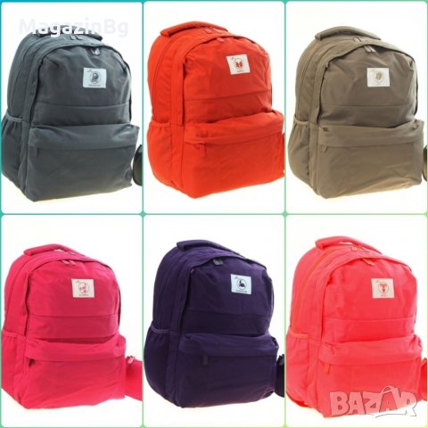 Ученическа раница с несесер Glossy Bird, ranica 32х45х17 см , снимка 1