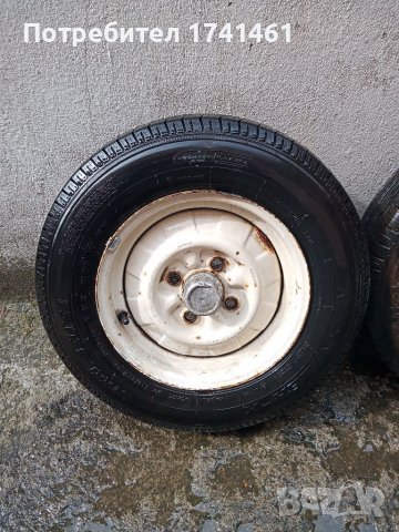 Гуми за ремарке 4/100мм, снимка 2 - Селскостопанска техника - 36674168