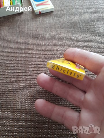 Стара дъвка Chiclets, снимка 5 - Колекции - 39404865