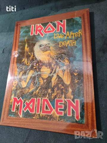 IRON MAIDEN Live After Death 

плакат , снимка 1
