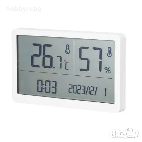 GM1372, Термометър и влагомер за стая с дата и час, снимка 1