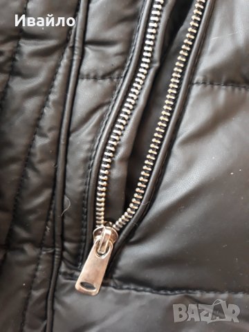 Дамско пухено зимно яке с качулка, снимка 5 - Якета - 42880881