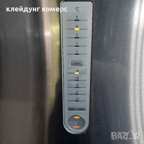 Хладилник с фризер SIEMENS NO FROST ИНОКС вис.185см. А+++, снимка 3 - Хладилници - 51574396