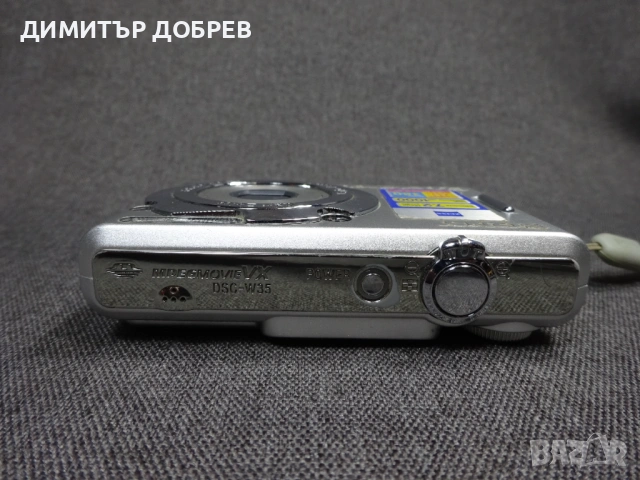 ЦИФРОВ ФОТОАПАРАТ SONY CYBER-SHOT DSC-W35 7.2MP CARL ZEISS DIGITAL CAMERA, снимка 6 - Фотоапарати - 54036540