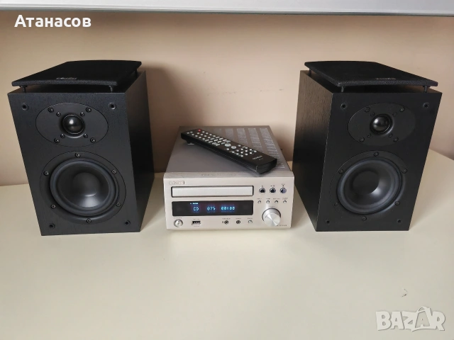 Denon RCD M 38 с дистанционно и тонколони SC M Denon , снимка 6 - Аудиосистеми - 53933107