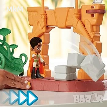 Нов Star Wars Tenoo Jedi Temple 50,8 см висок комплект за игра с екшън фигурки, снимка 6 - Образователни игри - 51002738