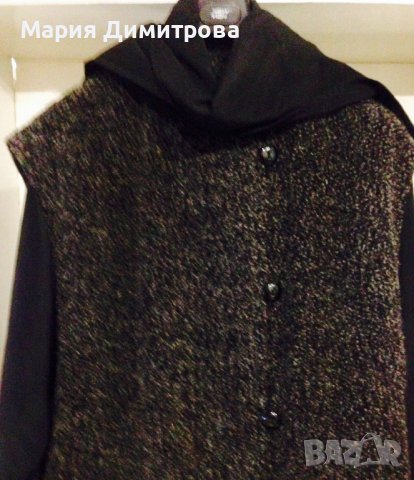 Модерно палто GIL BRET букле и вълна, снимка 3 - Палта, манта - 38977750