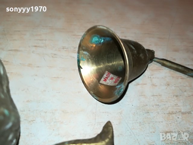 КОН СВЕЩНИК+ГАСАЧ МЕД//МЕСИНГ 1802231929, снимка 12 - Антикварни и старинни предмети - 39720947