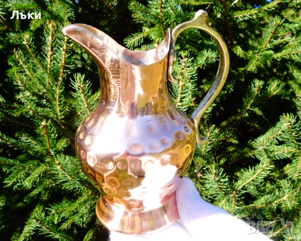 Кована медна кана за ракия,чиста червена мед. , снимка 9 - Антикварни и старинни предмети - 52203813