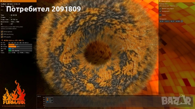 Видеокарта Palit GeForce GTX 1050 Ti StormX 4GB, снимка 4 - Видеокарти - 54034988