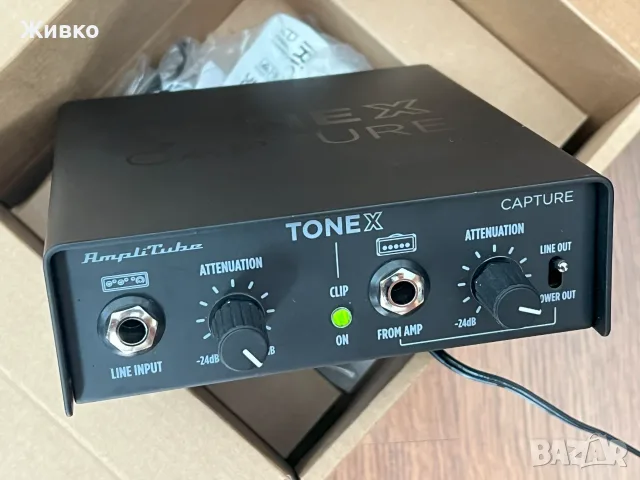 IK Multimedia TONEX Capture – Всичко в едно: Reamper, DI Box & Tone Modeling (Като нов!)