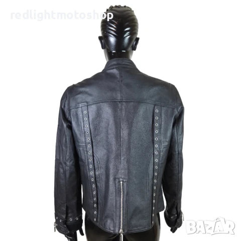 📌 5228 Yamaha Дамско кожено яке | КАТО НОВО | Рокерия | Размер 44 | 160 лв., снимка 3 - Аксесоари и консумативи - 50888730