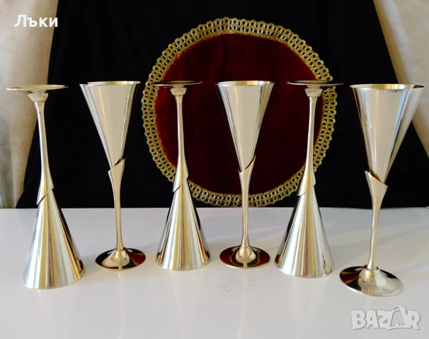 Бронзов бокал за вино,чаша за вино 23 см.,200 мл. , снимка 8 - Антикварни и старинни предмети - 51596160