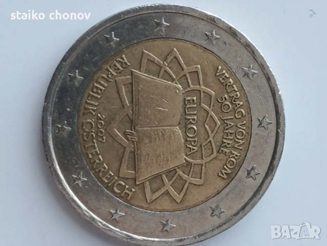 Монета 2 евро Австрия