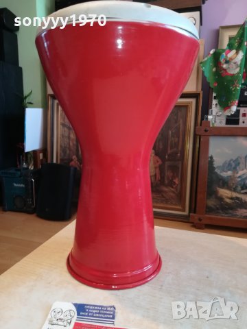 ГОЛЯМА ТАРАМБУКА-41Х26СМ ВНОС СИРИЯ 1401221822, снимка 2 - Ударни инструменти - 35437861