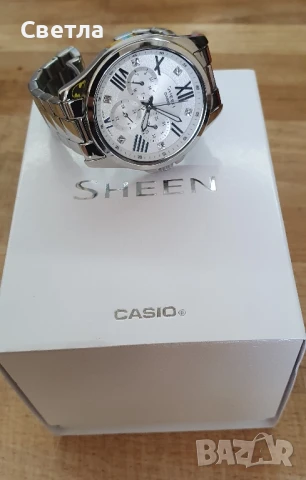 Часовник Casio Sheen

, снимка 2 - Дамски - 50455344