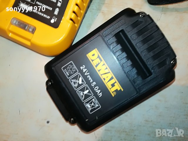 DEWALT LI-ION CHARGER+BATTERY PACK X 2 1907221652, снимка 15 - Винтоверти - 37439020