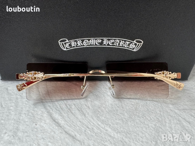 CHROME HEARTS  мъжки слънчеви очила , снимка 12 - Слънчеви и диоптрични очила - 44683910