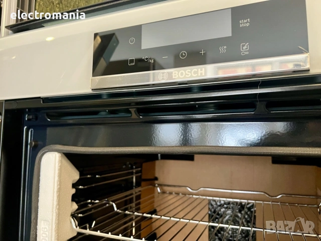 фурна за вграждане Bosch WhiteGloss PyroClean HBA572BW3F, снимка 9 - Печки, фурни - 53895945