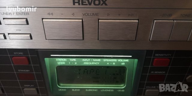Ресивър REVOX B 285, снимка 11 - Ресийвъри, усилватели, смесителни пултове - 34484207
