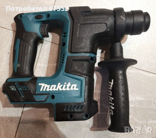 Компактен безчетков перфоратор Makita DHR171. 18 волта, само тяло., снимка 2 - Други инструменти - 53173512