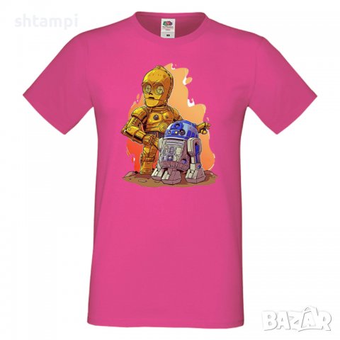 Мъжка тениска Star Wars R2-D2 & C3PO Star Wars Игра,Изненада,Подарък,Геймър, , снимка 15 - Тениски - 36809844