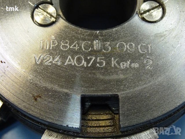 Съединител електромагнитен Binder Magnete 8401309C1 stationary field electromagnetic clutch, снимка 6 - Резервни части за машини - 37998244