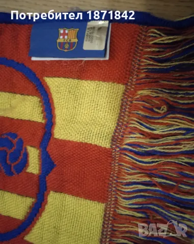 Футболен шал на Барселона/Barcelona, снимка 3 - Футбол - 48574562