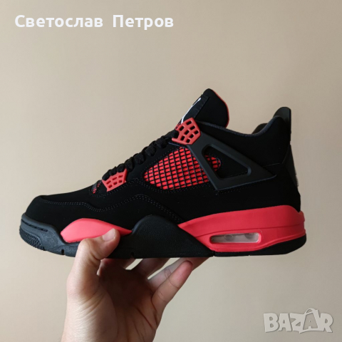 Nike Jordan 4 Thunder, снимка 2 - Маратонки - 36547602