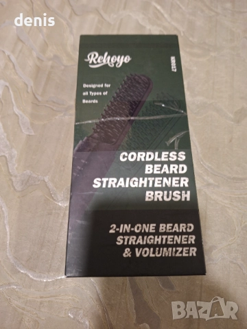 Безжична четка за изправяне на брада, снимка 6 - Друга електроника - 52871266