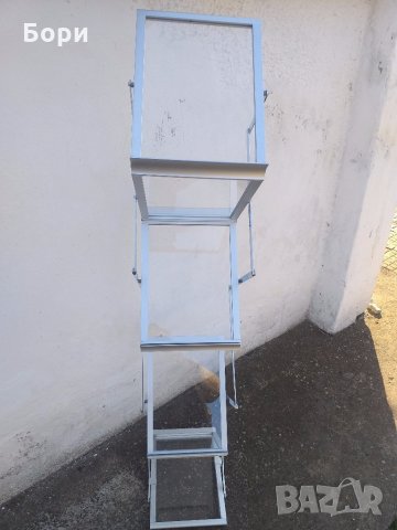 Алуминиев стилаж, снимка 7 - Стелажи и щандове - 32089140