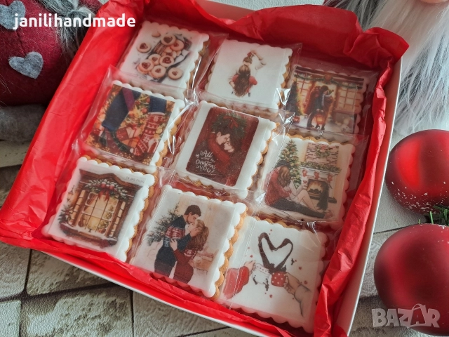 Меденки за любимия, любимата, коледни, снимка 6 - Коледни подаръци - 52685343