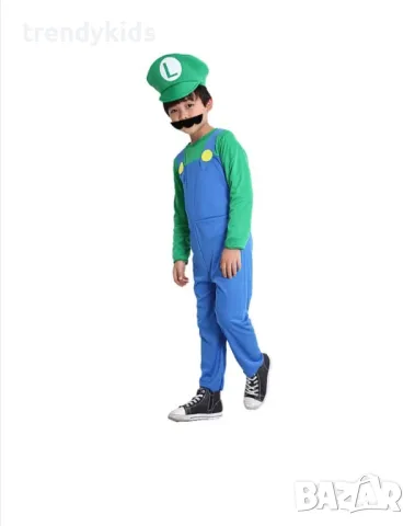 Костюми на Супермарйо и Луиджи , снимка 4 - Детски комплекти - 49944099