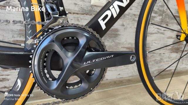Карбонов шосеен велосипед Pinarello Prince FX Ultegra R8000 Fulcrum Zero Nite Ceramic | 53, снимка 3 - Велосипеди - 54355798