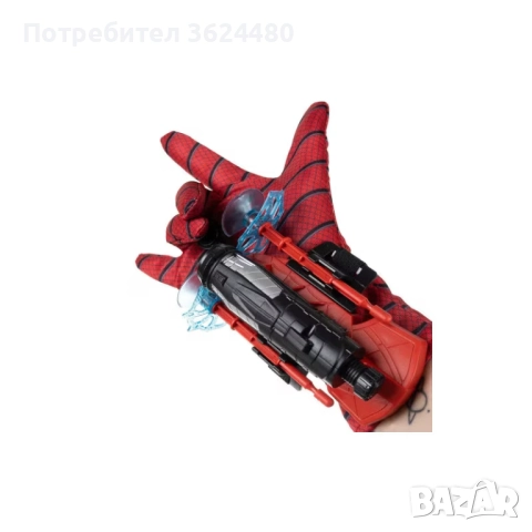 Текстилна Ръкавица  Спайдърмен  С ЛЕД ФЕНЕРЧЕ 4818 с ФЕНЕРЧЕ, снимка 2 - Други - 52643888