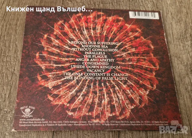 Компакт Дискове - Рок-Метъл: As I Lay Dying – The powerless rise - Digipack CD, снимка 2 - CD дискове - 48300564