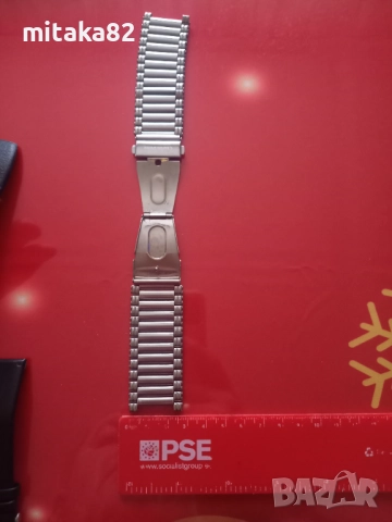 Метална верижка за часовник, снимка 3 - Каишки за часовници - 52974592