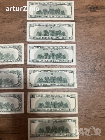 Американски долари, снимка 12 - Колекции - 52703584