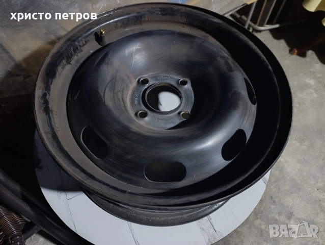 железни джанти Ситроен 15 цола, снимка 4 - Гуми и джанти - 52301272